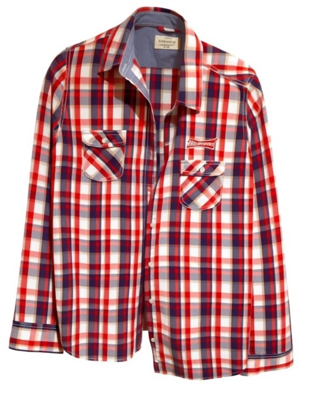 Budweiser Weatherfroof checked top